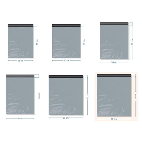 60x70+5cm Cepsiz Kargo Poşeti