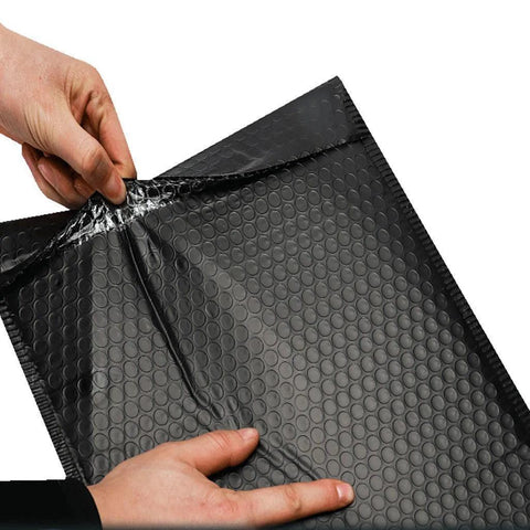 20x30+5cm Siyah Balonlu Kargo Poşeti